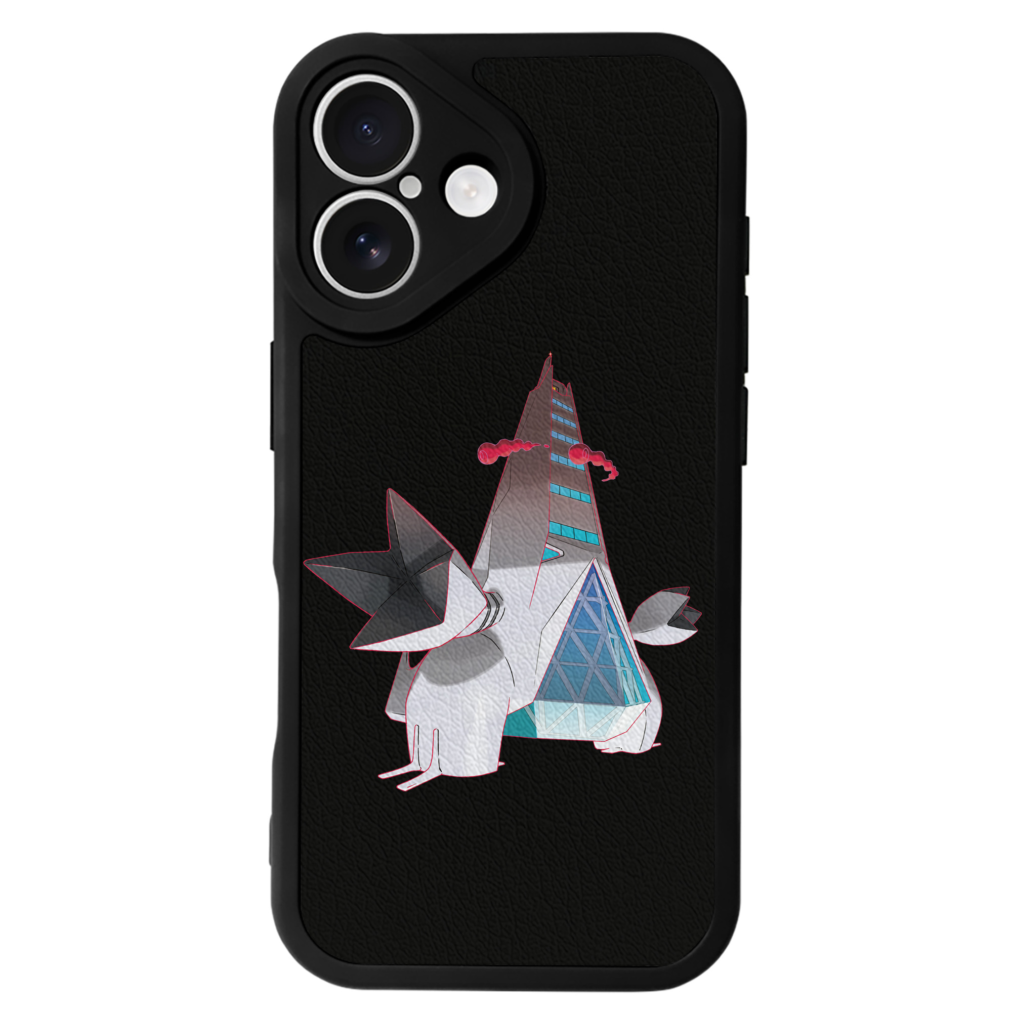 （画像用） ポケットモンスター Pokémon 【iPhone 16シリーズ対応】シリコンスマホケース（レザー調） 材質：シリコン